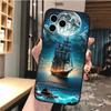 Чехол для телефона с парусной лодкой для iPhone Samsung Galaxy Redmi Xiaomi Oppo OnePlus Note SA 7 8 9 10 11 12 13 14 20 21 22 23 53 54 Pro Max Plus Ultra