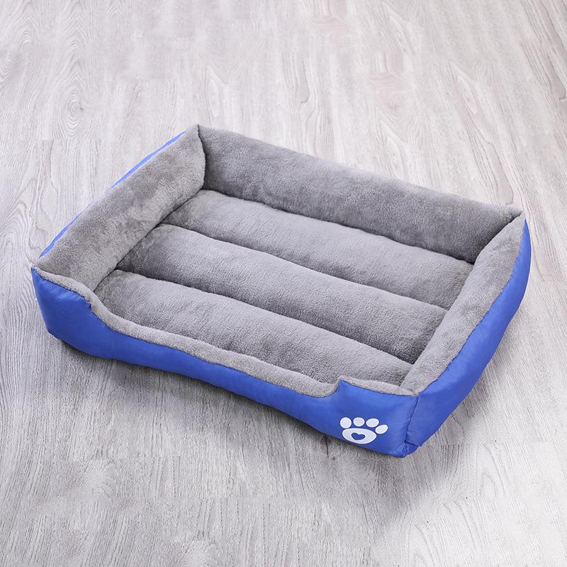 Candy Color Multi-Size Pet Bed: Cozy Four-Season Spot for Cats & Dogs