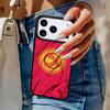 Чехол для телефона с флагом Кыргызстана Для iPhone 17 Air 14 15 13 12 Max Чехол Для Apple 14 15 16 16e 11 Pro Max Plus