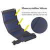 20W 5V Outdoor Solar Panel Charger Foldable USB Solar Panel Cells Full Time Power Solar Panel Mobile Power Supply for Camping 4