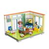 Crayon Shin-chan Block Crayon Shin-chan Living Room K20606, разноцветные популярные корейские игрушки