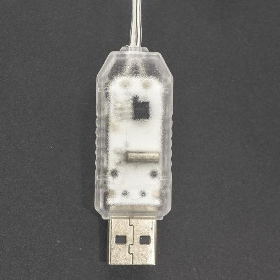 Контроллер гирлянды Пульт дистанционного управления Контроллер светодиодной ленты 8 режимов USB Плата для 100LED 200LED Гирлянд Медная проволока Звездные огни