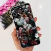 Чехол для Xiaomi 13T Pro Модные цветы Ударопрочный Мягкий силикон Защитный Прозрачный чехол Для чехлов телефона Xiaomi 13T Mi 13TPro Funda