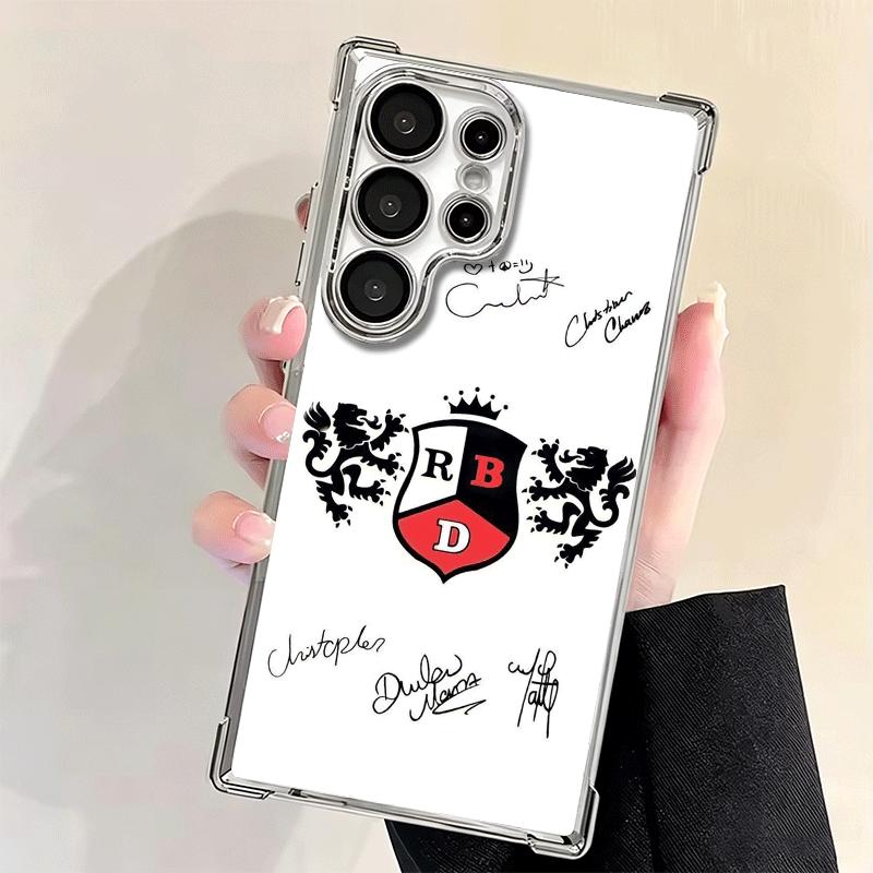 F-Fashion RBD R-Rebelde Чехол с покрытием для телефона для Samsung Galaxy S24 S25 FE S26 Edge S23 Ultra S22 S21 Plus S20 Противоударный Airbag C