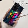 Rubik Cube Formula Spoofs Math Shockproof Phone Case for Samsung Galaxy S26 Edge S25 Ultra S24 FE S23 Plus S21 Cover Anti Fall F