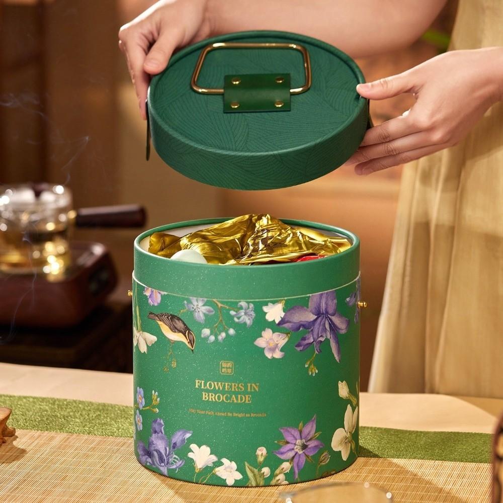 Hot Stamping Process Dragon Boat Festival Gift Box Traditional Gift Packaging Basket Wedding