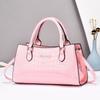 Alligator stone pattern new solid color simple large capacity texture shoulder handbag