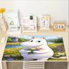Moomin Theme Mouse Pad, Non Slip Rubber Base, Multifunctional Office & Home Decor, Perfect for Workspace Personalization.
