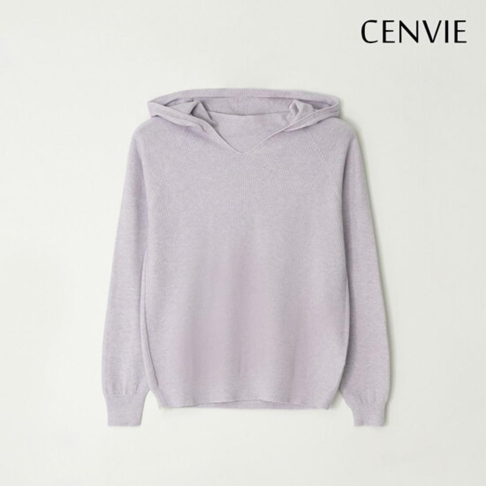 Senbi Holgarment Waffle Hoodie Knit