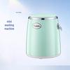 Компактная мини-стиральная машина двойного назначения для носков и нижнего белья - Портативная стирка и отжим для общежитий и небольших помещений
