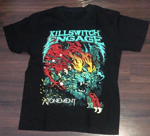 Подарок для фаната группы Killswitch Engage Черная футболка, все размеры