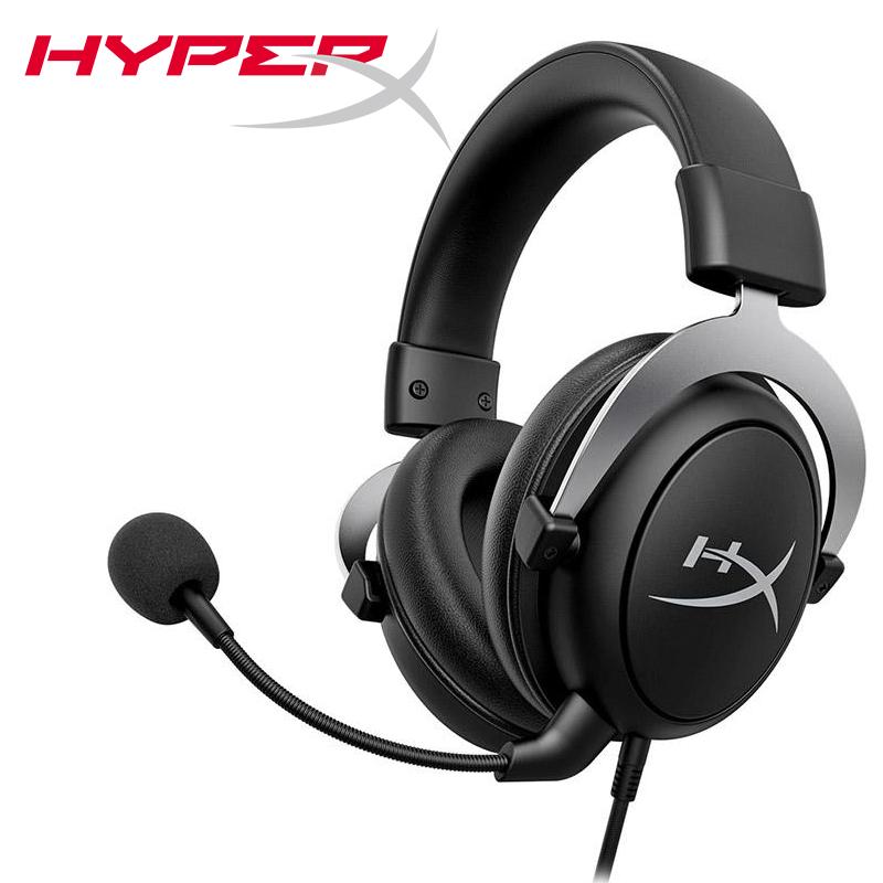 HYPERX CloudX, официальная игровая гарнитура с лицензией Xbox, Xbox One и Xbox, амбушюры из пеноматериала с эффектом памяти, съемный микрофон с шумоподавлением, встроенные элементы управления звуком