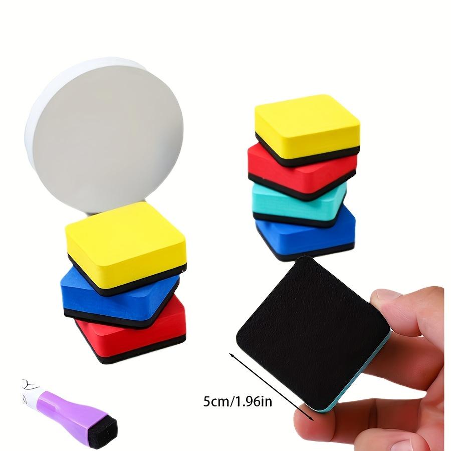 Цветные ластики для доски - 4 ярких цвета, губчатые ластики для классной комнаты, дома и офиса, школьные принадлежности
