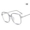 Fashion Frosted Multicolor Glasses Anti Blue Light Blocking Lens Square Frame Eye Protection Eyeglasses Women Men
