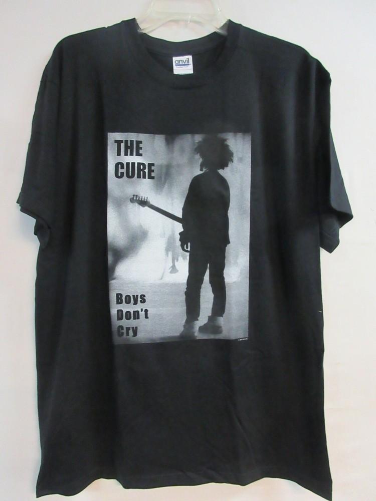 ОФИЦИАЛЬНЫЙ МЕРЧ THE CURE BOYS DON'T CRY 2007 КОНЦЕРТНАЯ ФУТБОЛКА UNISEX БОЛЬШОЙ РАЗМЕР