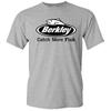 Мужская футболка Berkley Fishing Женская футболка Топ унисекс Серая футболка Топ унисекс