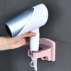 Держатель для фена настенный для ванной комнаты выпрямитель для волос полки для хранения без сверления кронштейн для сортировки фена аксессуары для ванной комнаты