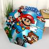 1 шт. Марио Брос. Автоматический складной зонт Super Mario, Автоматический складной зонт с 8 спицами, Удобен для использования на улице 058