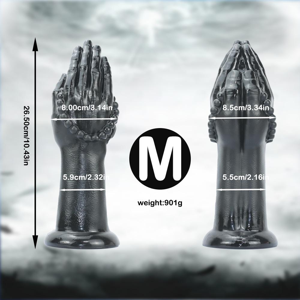 11 см трехразмерный кулак протез руки задняя часть корта анальная пробка очень большой ручной шарик анальный расширитель протез пениса секс-игрушки