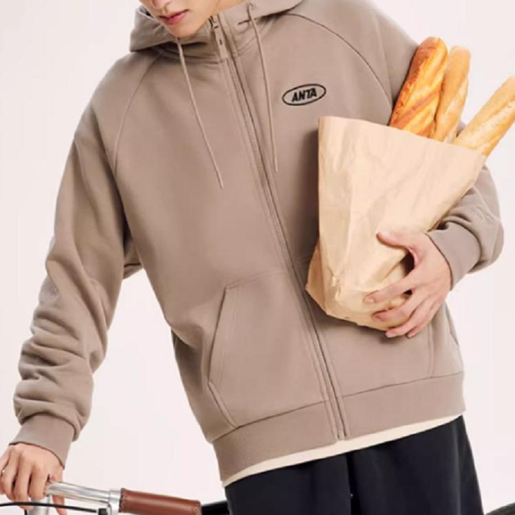 Anta Lifestyle Collection Sports Lifestyle Collection Sweatshirt Unisex Linen Gray 972338720-6