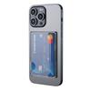 Transparent Magnetic Phone Card Case Back Cover For Iphone 12 For Magsafe For Samsung Xiaomi Huawei For Id Card Bank Card