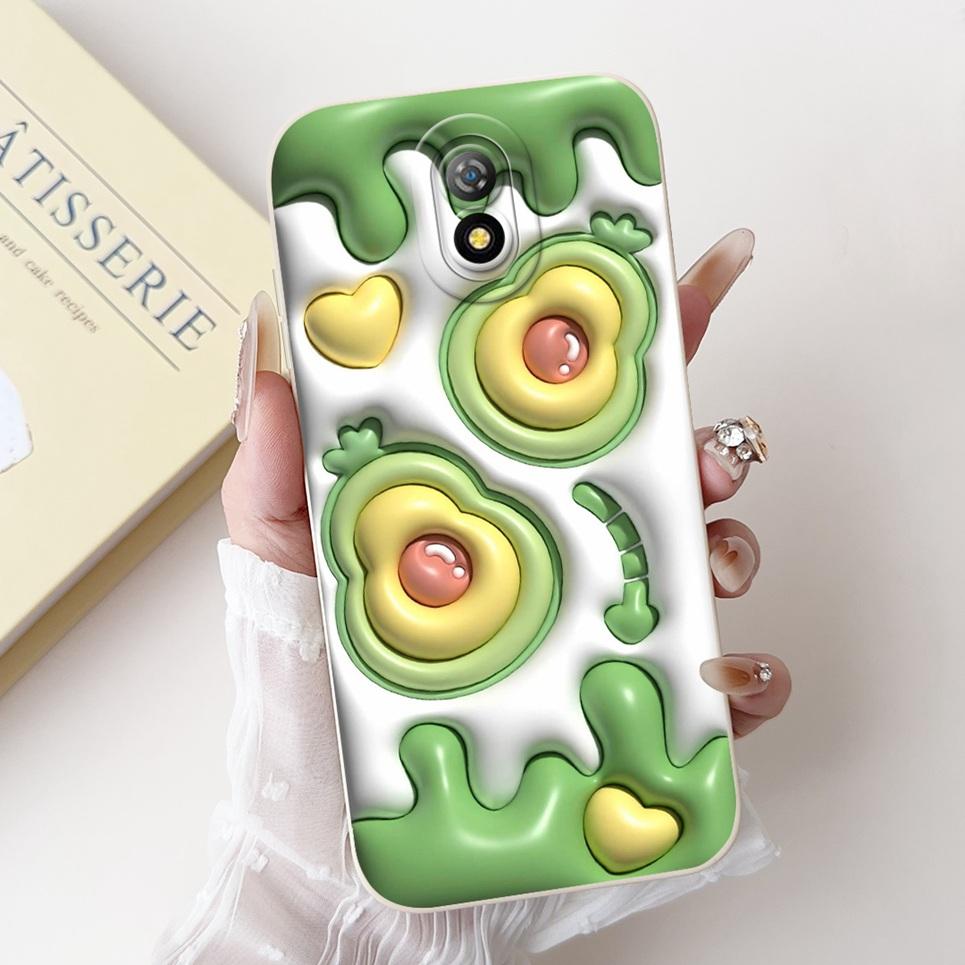 For Itel A16 / Itel A16 Plus Phone Cases Cover Flowe Rabbit Panda Avocado Soft Silicone Protective Bumper itela16 a16+ a16plus