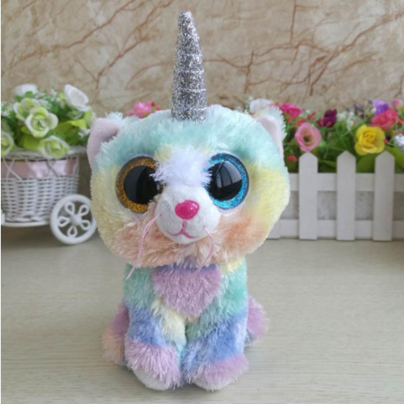 15 см Ty Beanie Baltic с блестками, большими глазами, собакой Хаски, плюшевая игрушка, милая супер мягкая кукла с животными, детские игрушки, Рождественский подарок для детей