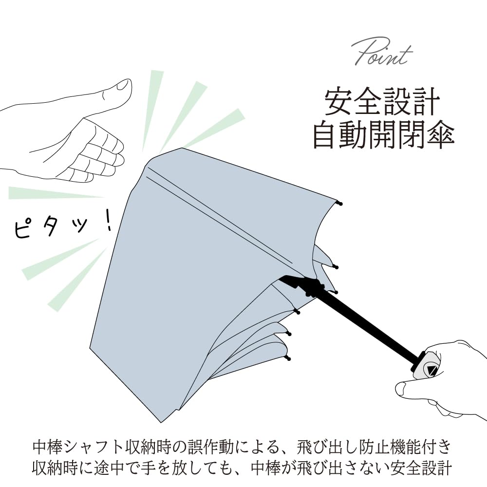 Aquas hack складной зонт автоматический дождевик цветочный узор бренд стекловолокно прочный 54 см 10002058 кремовый открыть/закрыть женский