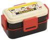Skater Softly Serving Bento Snoopy Made In PFLW4 Dome-Shaped Lid, Two-Tier Box, 600ml, Lunchtime, PEANUTS, Japan,