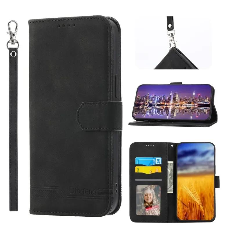 Деловой магнитный кожаный чехол-книжка для OPPO Reno13 F Reno12 FS Reno 13 12 11 10 Pro 13F 12F 5G Чехол с подставкой-кошельком