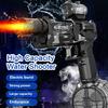 Electric Water Shooter for Adults Kids Water Squirt Toy with LED Lights Nighttime Water Shooter Game Outdoor Summer Water Fun Toy