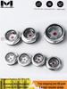 Aluminum Alloy Round Oil Level Sight Glass