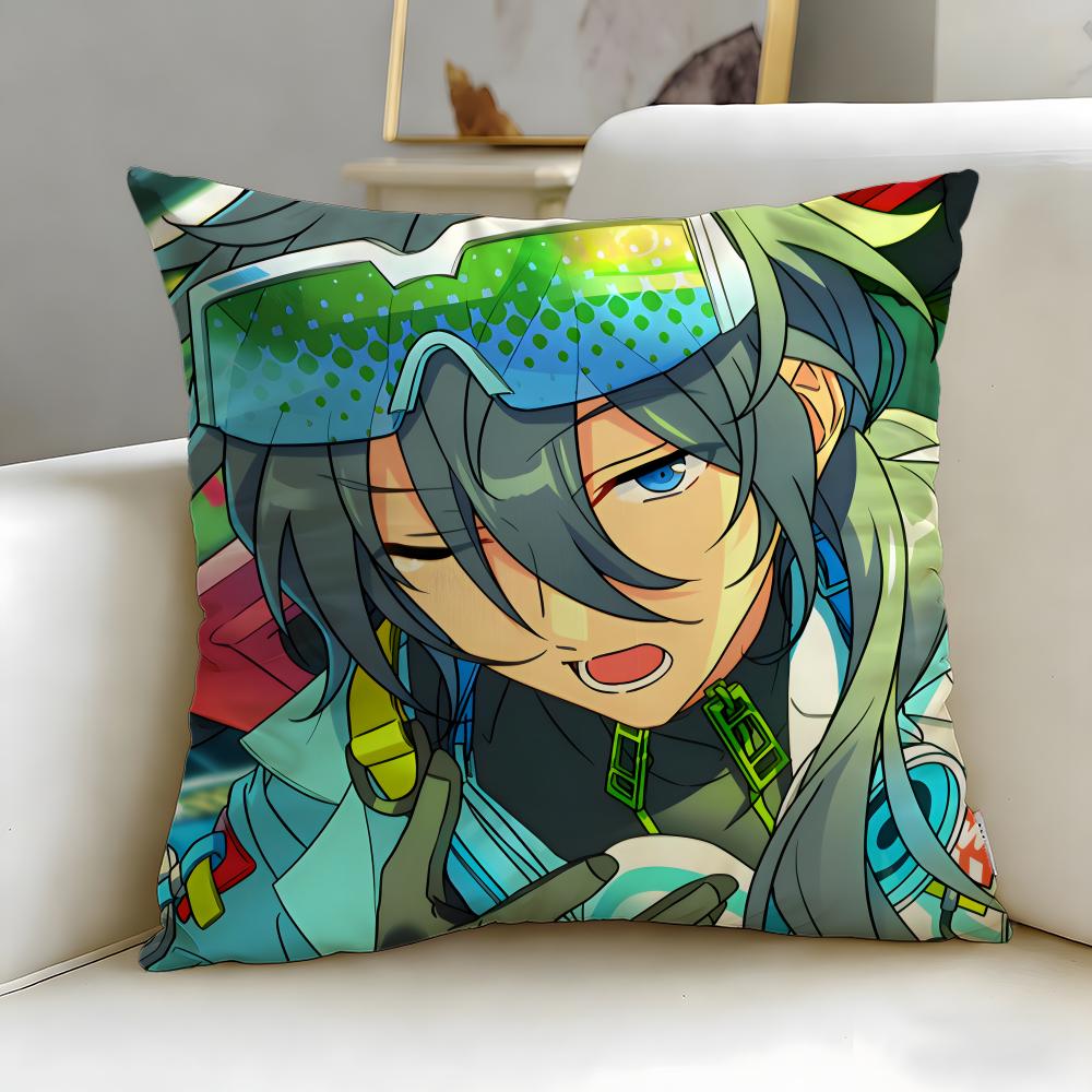 Популярная игра Ensemble Stars Наволочка Мягкая и Легко стирающаяся – Универсальная для Дивана, Кровати, Путешествий и Офиса