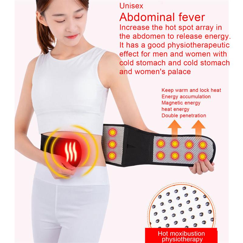 Поясной ремень с самонагреванием нижней части спины поддерживает магнитотерапию поясничный пояс