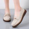 Women Moccasins Summer Breathable Hollow Driving Shoes Comfort Flats Nurse Loafers Minimalist Shoes for Mother