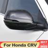 ABS Car Side Rearview Mirror Cap Decorate Cover Shell Trim Case For Honda Crv CR-V 2017- 2022 Auto Accessories
