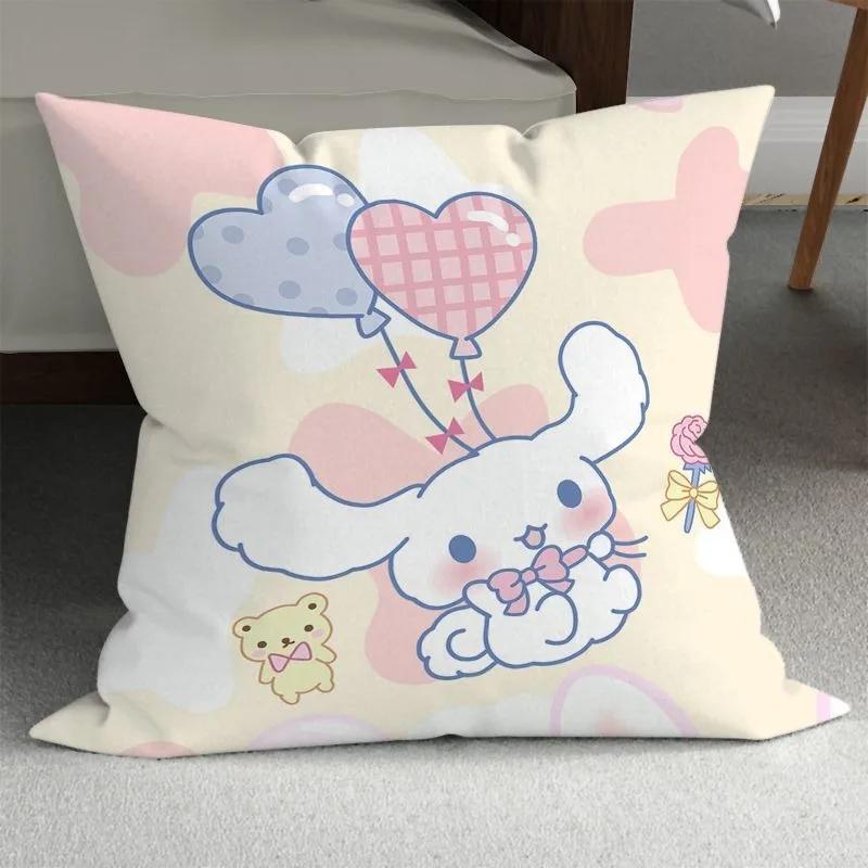 Милая подушка с большими ушами собака Наволочка Sanrio Подушка для дивана в гостиной Кавайная комната спальня Домашний декор