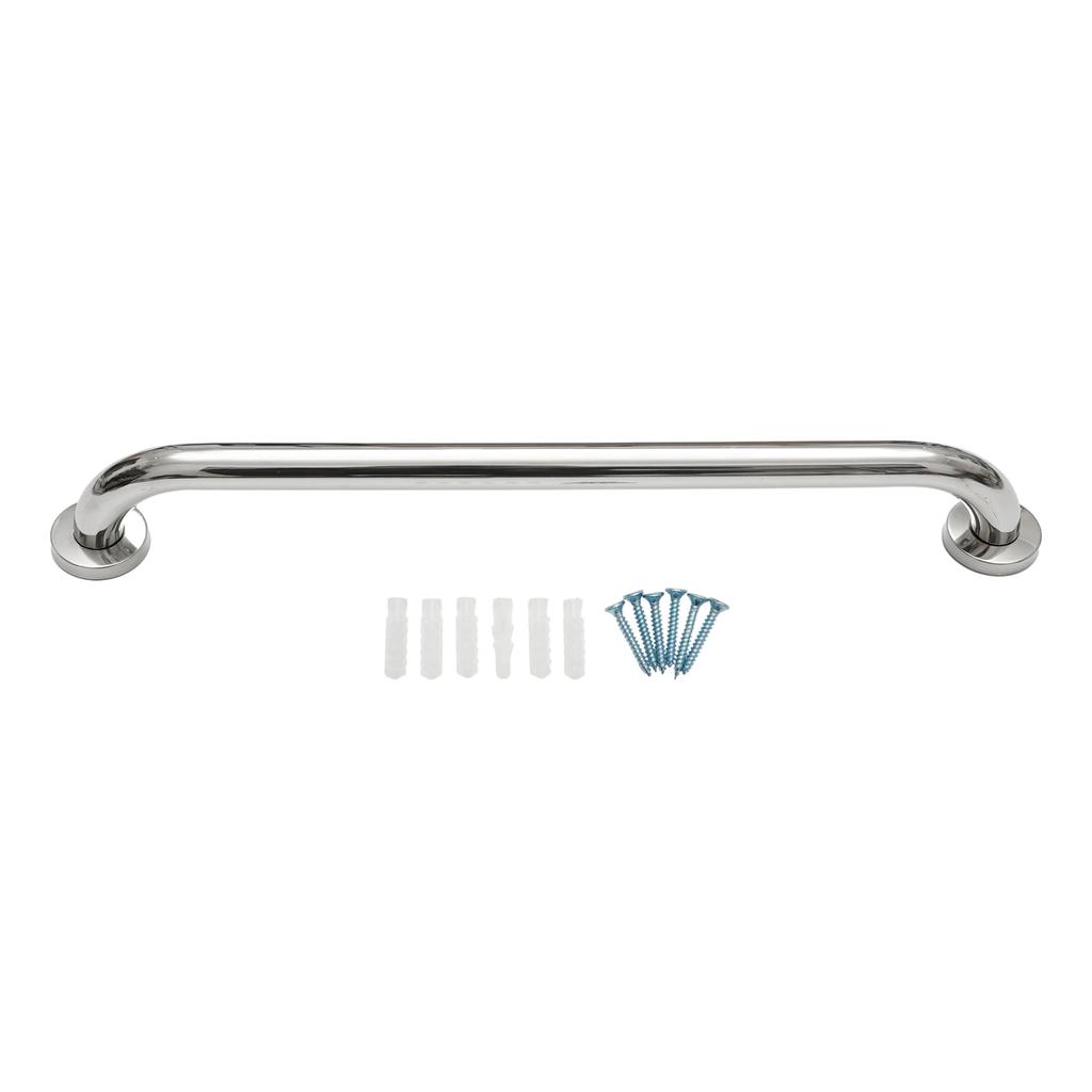 Rail Stainless Steel Silver Handgrip Support Tub Grip 300/400/500mm Shower Bar Bathroom Safety Hand Towel Wall