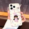 Милый чехол для телефона M-monchhichis-s для iPhone 17, 16, 15, 14, 13, 12, 11 Plus, Pro Max, мягкий прозрачный чехол