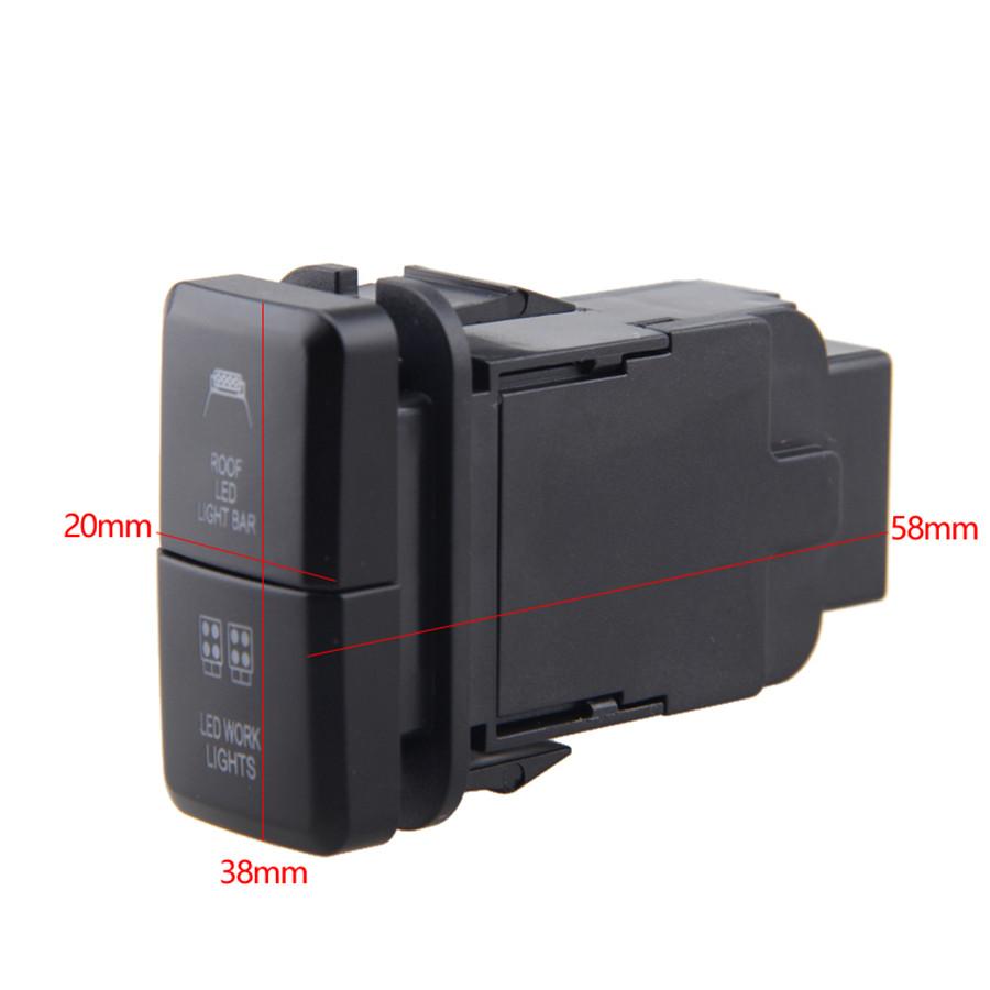 12V LED Light Switch For Toyota Landcruiser