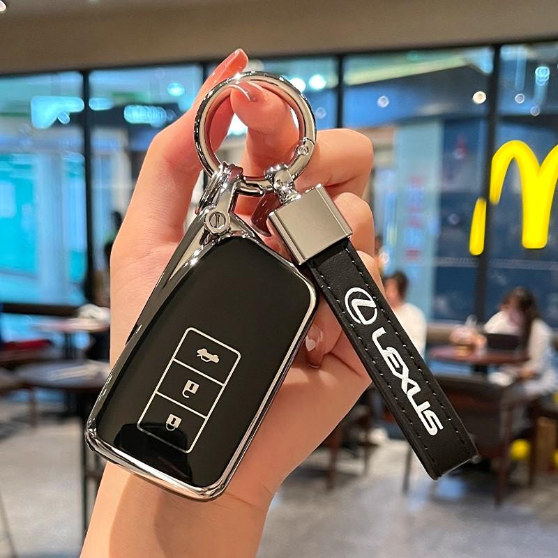 For Lexus NX GS RX IS ES GX LX RC 200 250 350 LS 450H 300H TPU Car Remote Key Case Cover Keychain Protection Shell Accessorises