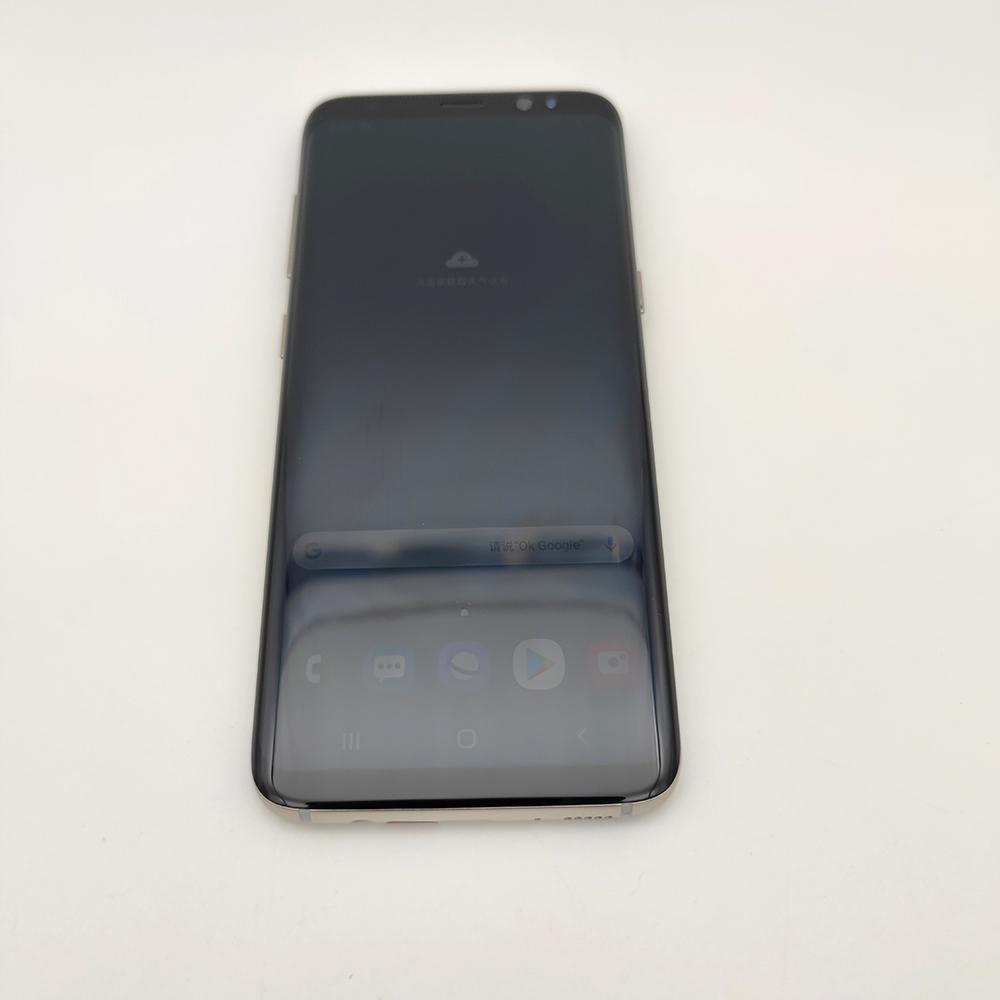 Восстановленный Samsung Galaxy S8 G950F G950U 4 ГБ ОЗУ 64 ГБ ПЗУ 5,8" 12 МП 3000 мАч Мобильный телефон с одной SIM/двумя SIM