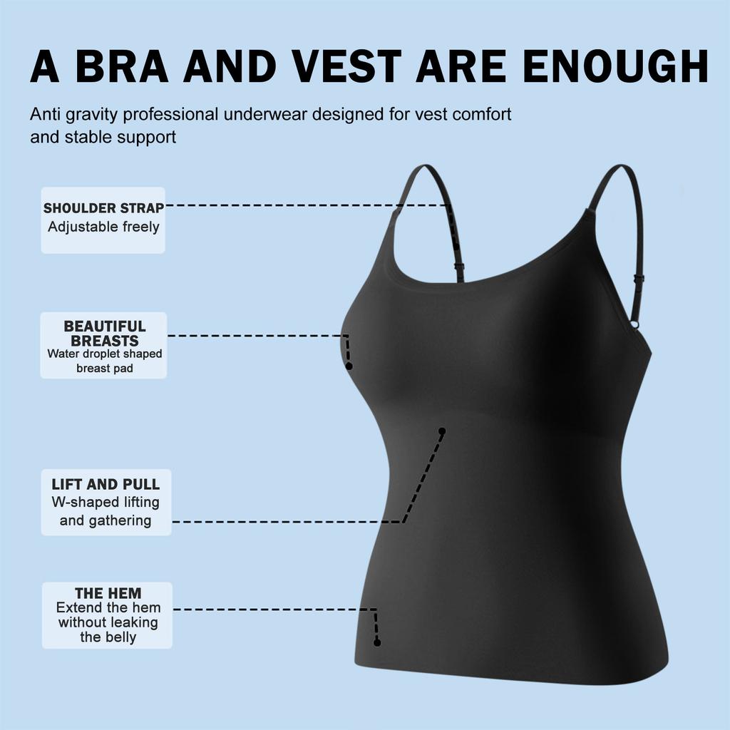 Женская однотонная рубашка с чашкой для йоги, спортивное нижнее белье, жилет