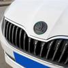 XOWS7 for Skoda 3Pcs Rapid Octavia Fabia Laura Superb 1 2 3 Kodiaq Karoq Car Front Hood Rear Trunk Emblem Steering Wheel Logo Sticker