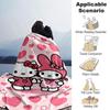 1 шт. Плед Hello Kitty My Melody Легкий фланелевый плед для дивана, кровати, путешествий, кемпинга, гостиной, офиса, дивана, кресла