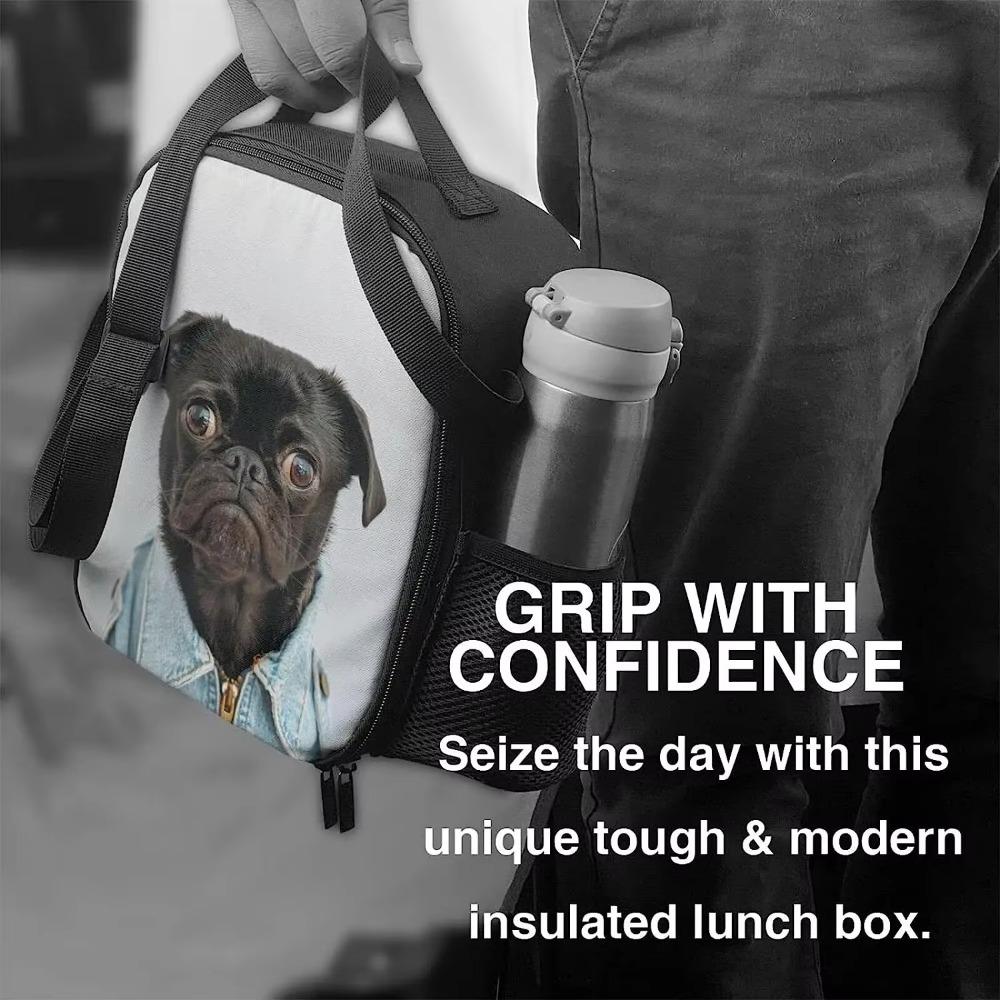 Персонализированный термобокс для женщин и детей, фирменная сумка для ланча с контейнером, термосумка-холодильник для пикника в офисе