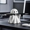 Lovely Ghost Pen Holder - Cute Cartoon Desktop Ornament, Creative Figurine for Halloween Decoration & Gifts