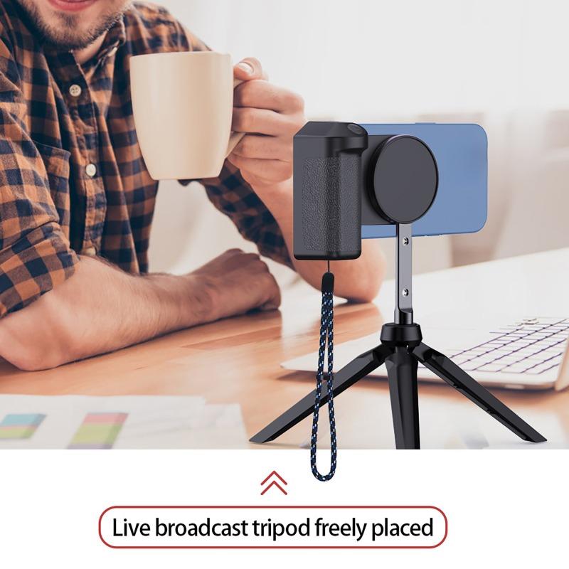 Magnetic Wireless Selfie Stick Type-C Charging Multifunctional Camera Handheld Holder Bluetooth-compatible for Iphone Android