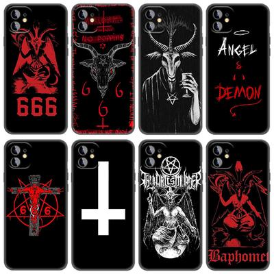 Чехол для телефона «Демонический сатанинский» для iPhone Samsung Galaxy Redmi Xiaomi Oppo OnePlus Note SA 7 8 9 10 11 12 13 14 20 21 22 23 53 54 Pro Max Plus Ultra