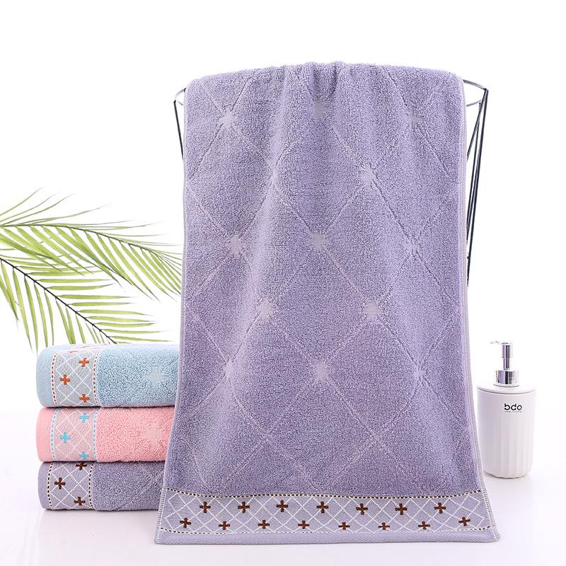 Банное полотенце удлиненное 40x90 утолщенное для спортзала салфетка для пота мытье лица душ большое длинное хлопковое спортивное полотенце